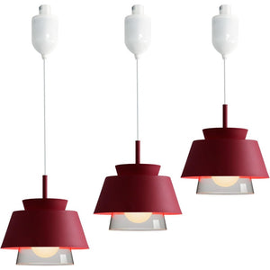 Adjustable Height Light  Retractable Track Mount Pendant Light Decorate for Kitchen Customizable