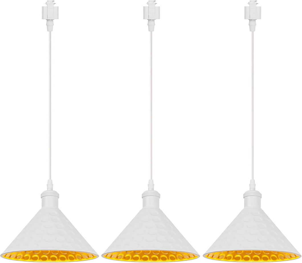 Black, Green Or White Modern Track Pendant Light Adjustable Or Fix Length For Kitchen Shop