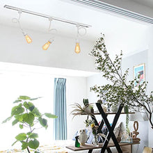 Load image into Gallery viewer, Track Light Mini E26 Base Flexibly Rotatable Light Goose Neck White Lamp