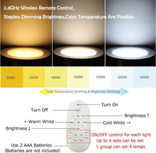 Load image into Gallery viewer, Adjust Light Angle Black/White Mini Track Mount 7W LED Spotlight Stepless Dimming Remote Control