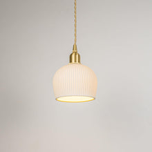 Load image into Gallery viewer, Ceiling Light Conversion Pendant Light Adjustable Cord White Pendant Modern Style for Kitchen Stairs