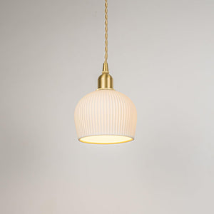 Ceiling Light Conversion Pendant Light Adjustable Cord White Pendant Modern Style for Kitchen Stairs