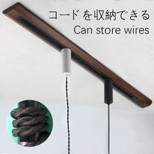 Load image into Gallery viewer, 3-Lights Lift Track Lighting Pendants with Industrial Aluminum Socket for Kitchen Dinning Table