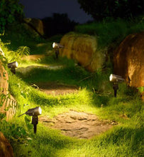 Load image into Gallery viewer, Three Ways Use Clip Floor Landscape Spot Lamp Waterproof Solar Lamp for Garden Gate Fence