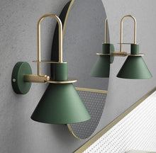 Load image into Gallery viewer, Rechargeable Wireless Gooseneck Stem Modern Wall Sconce Remote Dimmable Multi-Color