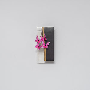Resin Wood With Cute Pink Butterfly Battery Run Remote Night Light For Bedsides Home Office