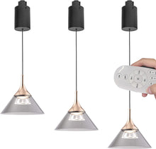Load image into Gallery viewer, Adjusted Levitate Track Light Retractable Lift Dimmable Remote Control Smart Light 3pcs