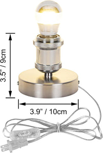 Half Chrome Globe Shape Decorative Wall Light  Modern Chrome Vanity Wall Lamp for Bathroom Bedroom