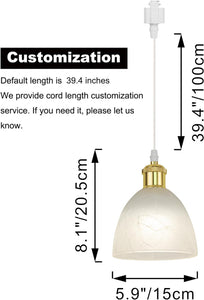 Modern Track Lighting Pendants Decorative Track Lighting Fixture For Kitchen Island E26 Socket