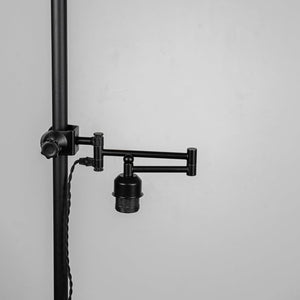 Customized Modern Stand Light Mounted On Support Rod Indirect Lamp Plug in Cord Angle-Adjustable