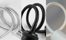 Load image into Gallery viewer, Track Light Mini E26 Base Flexibly Rotatable Light Goose Neck Silver Lamp