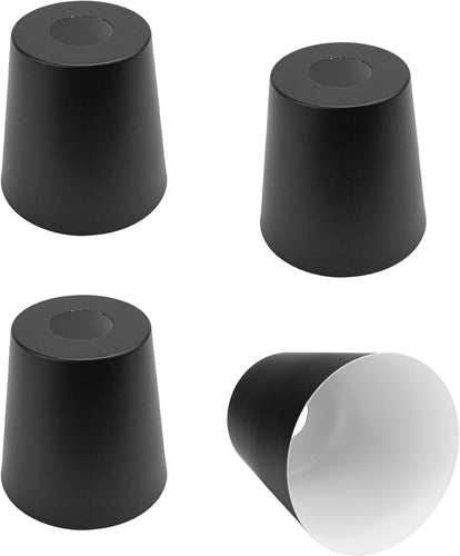 4-Packs Industrial Metal Lampshade Hanging Ceiling Cone DIY Light Decorative for Pendant Light