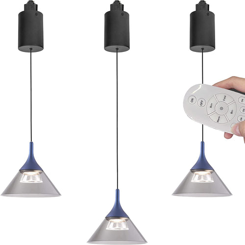 Adjusted Levitate Track Light Retractable Lift Dimmable Remote Control Smart LED Light 3pcs