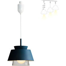 Load image into Gallery viewer, Adjustable Height Light  Retractable Track Mount Pendant Light Decorate for Kitchen Customizable