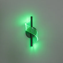 Load image into Gallery viewer, Remote Battery RGB Dimmable Lighting Gold/Black Luxury Wall Lamp Convenient Hook