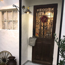 Load image into Gallery viewer, Motion Sensor Light Adjustable Angle Corded Vintage Design Wall Light for Entrance Bedsides
