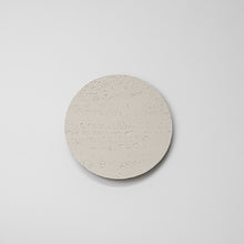 Load image into Gallery viewer, Stone Textured Round Handmade White High Quality Home Decor Convenient Hook Wall Sconce Go Wire-Free Battery Background Light