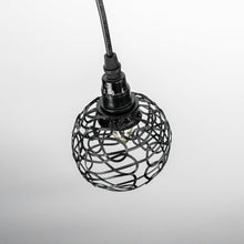 Load image into Gallery viewer, 1Pcs Mini Hollow Shade Track Light Adjusted Cord Vintage Track Lamp for Dining Room Kitchen Stairs