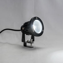 Load image into Gallery viewer, Black Waterproof Clip-On Wall Light 10W White Light Outdoor Spotlight 5.9ft Button Switch Plug Cord