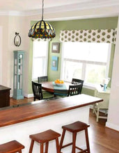 Load image into Gallery viewer, Hanging Pendant Light no Wiring Needed Butterfly Shape Baroque Style Colorful Chandelier Iron Cord