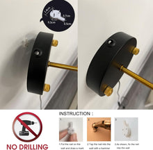 Load image into Gallery viewer, Remote Control Lamp Macaron Metal Wall Sconce Adjustable Lighting Fixture with Stepless Dimming