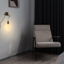 Load image into Gallery viewer, 9.8Feet Plug In Cord Mini Base Wall Lighting Adjustable Wire Length Convenient Hook Install Vintage Design