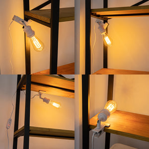 Dimming Timing Clamp Lamp Adjusted Angle Mini Clip Light For Shelf Bookshelf Splint Billboards