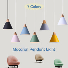Load image into Gallery viewer, Remote Control Or Sensor Macaron Color Battery Smart Bulb Pendant Light Customizable Multi-Options