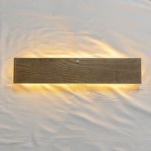 Load image into Gallery viewer, Customized Handcrafted Wooden Industrial Handmade Home Decor Convenient Hook Wall Sconce Motion Sensor Battery Lighting