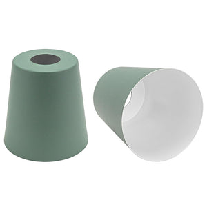 2-Packs Industrial Metal Lampshade Hanging Ceiling Cone DIY Light Decorative for Pendant Light