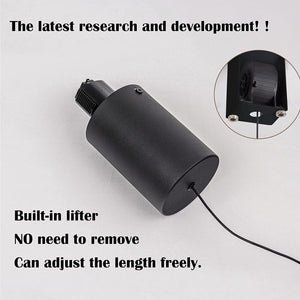 Adjusted Levitate Track Light Retractable Lift Dimmable Remote Control Smart Light 3pcs