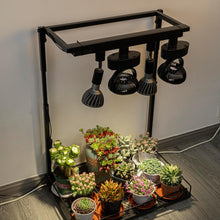 Load image into Gallery viewer, 2 Track Lights No Bulb, 2 Adjustable Wind Speed Track Mini Fans Easy Installation Plant Growing Kit