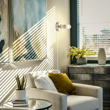Load image into Gallery viewer, Half Chrome Globe Shape Decorative Wall Light  Modern Chrome Vanity Wall Lamp for Bathroom Bedroom