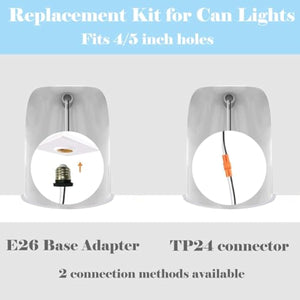 E26 Power Outlet Adapter Pendant light, 4/5 Inch Replacement Conversion Kit,  suit for indoor places