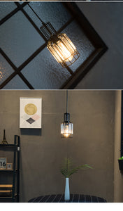Ceiling Spotlights Remodel Droplight Crystal Shade Vintage Design Hanging Light Conversion Kit For E26 Ceiling Lamp