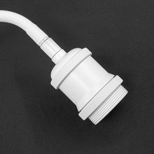 Load image into Gallery viewer, Track Light Mini E26 Base Flexibly Rotatable Light Goose Neck White Lamp