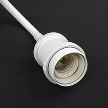 Load image into Gallery viewer, Track Light Mini E26 Base Flexibly Rotatable Light Goose Neck White Lamp