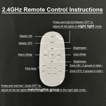 Load image into Gallery viewer, 3-Lights Track Pendant Lights with Remote Focused Adjustable LED Dimmable for Dining Room Kitchen