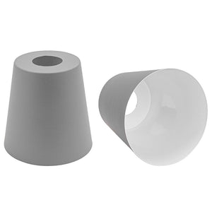 2-Packs Industrial Metal Lampshade Hanging Ceiling Cone DIY Light Decorative for Pendant Light