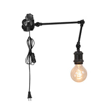 Load image into Gallery viewer, Clip Light Fixture Adjustable Bracket Arm Wall Sconce