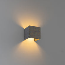 Load image into Gallery viewer, Colorful Glass Diamond Square Remote Control Battery Lamp No Wire Required