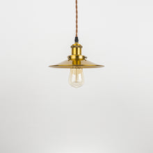 Load image into Gallery viewer, Track Pendant Lights Freely Adjustable Cord Brass Finish Hanging Lamp Loft Kitchen Sink Lamp Vintage Design
