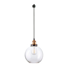 Load image into Gallery viewer, Track Pendant Light Crystal Glass Globe Lampshade 1pcs Customizable Lamp
