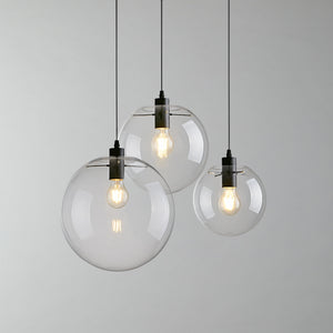 Ceiling Spotlights Remodel Droplight Glass Ball Shade Modern Design Hanging Light Conversion Kit For E26 Ceiling Lamp