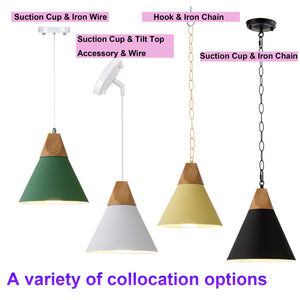 Remote Control Or Sensor Macaron Color Battery Smart Bulb Pendant Light Customizable Multi-Options