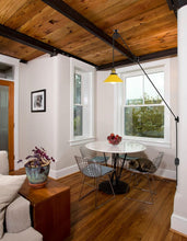Load image into Gallery viewer, Industrial Pulley Pendant Lamp with 15ft &amp; 20ft Plug-in Cord Dimmer Smart Led Bulb Iron Cone Shade
