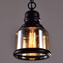 Load image into Gallery viewer, Dimmable Pendant Light Amber Industrial Vintage Stytle Customizable Track Light