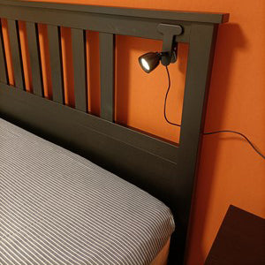 Motion Sensor Or Dimmable LED Clip on Closet Spot Light With USB Port Cabinet Light Black/Silver