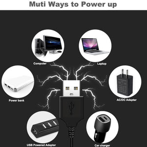 Motion Sensor Automatic Operated Portable Fan with USB Port Clip-on Fans