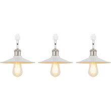 Load image into Gallery viewer, Rotatable Tilt Adjusted Track Head Light Matte Nickel Base Metal Shade Retro Design